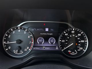 2023 Nissan TITAN XD Crew Cab Platinum Reserve 4x4 - Interior Dashboard With Vehicle Running Image